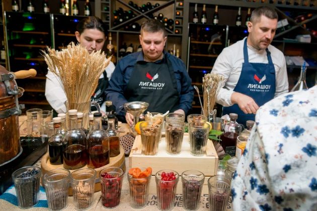 Мастер-класс по настойкам для СБЕРТЕХ