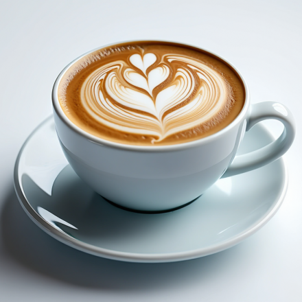 Cappuccino with soy milk